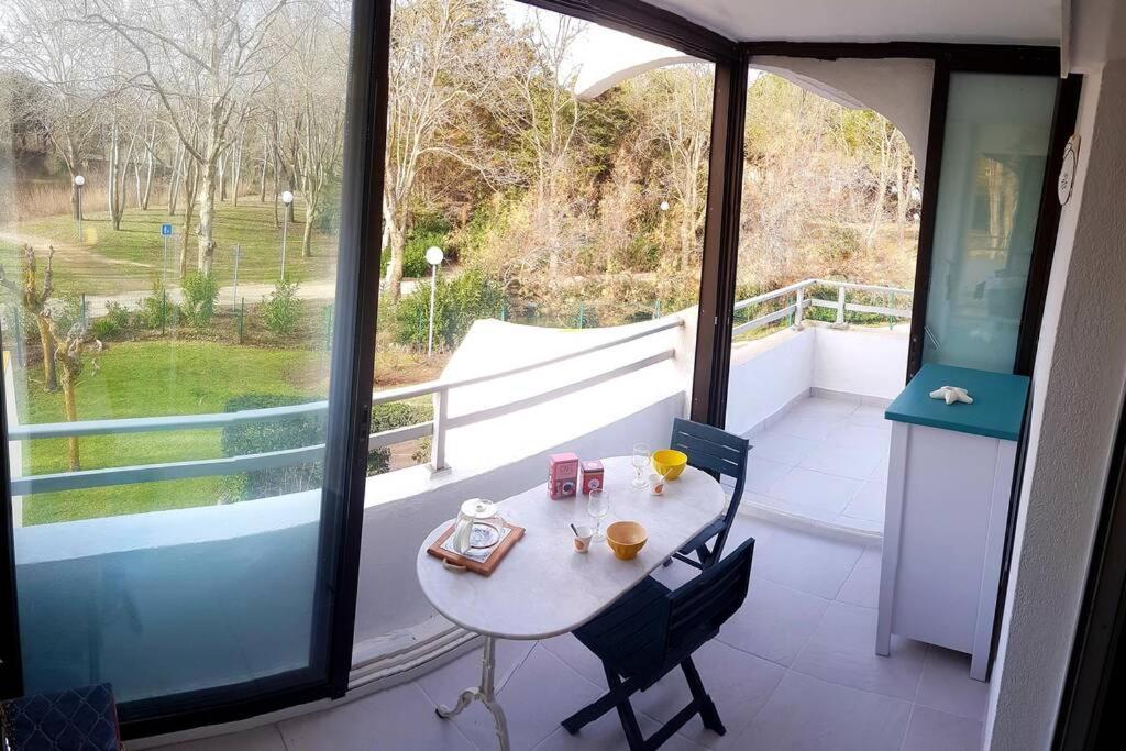 T2 Qaurtier Couchant, Vue Parc, Au Calme, A 5 Min De La Plage La Grande Motte Extérieur photo