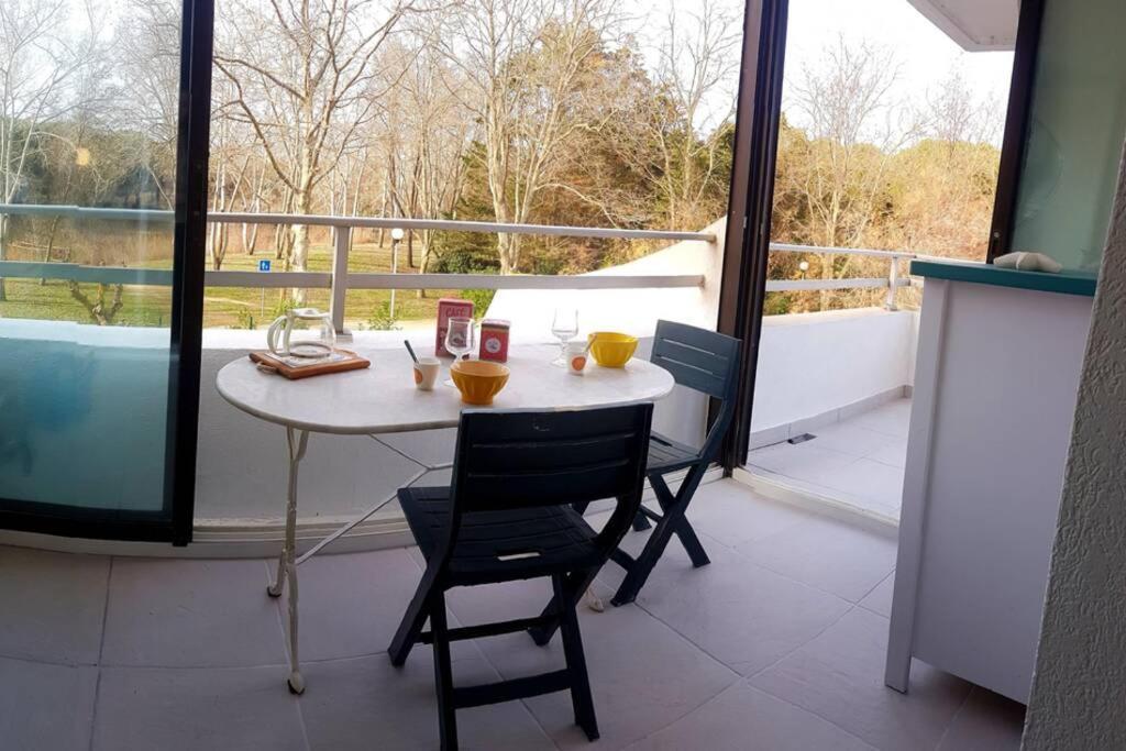 T2 Qaurtier Couchant, Vue Parc, Au Calme, A 5 Min De La Plage La Grande Motte Extérieur photo